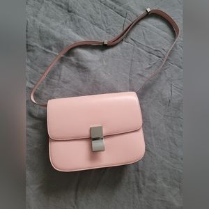 Celine Pink Box Calfskin Med. Classic Bag